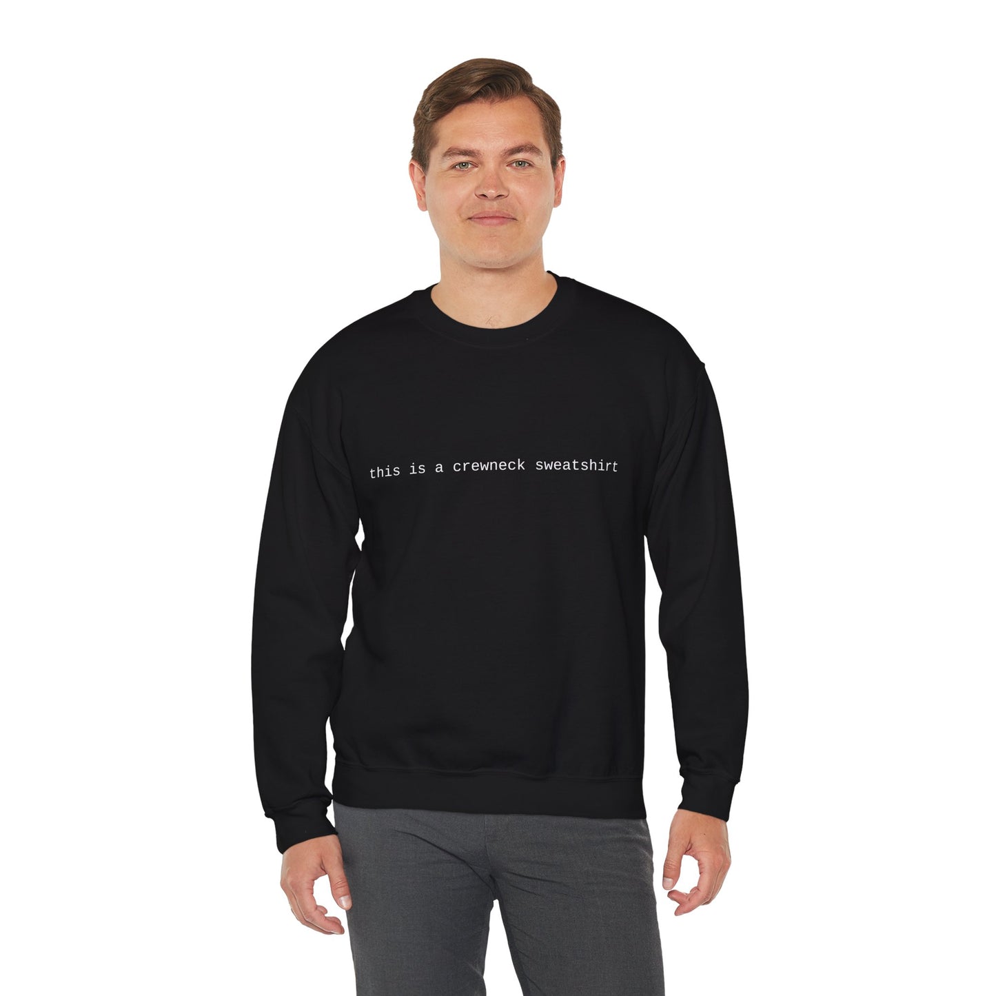 this is a crewneck sweatshirt